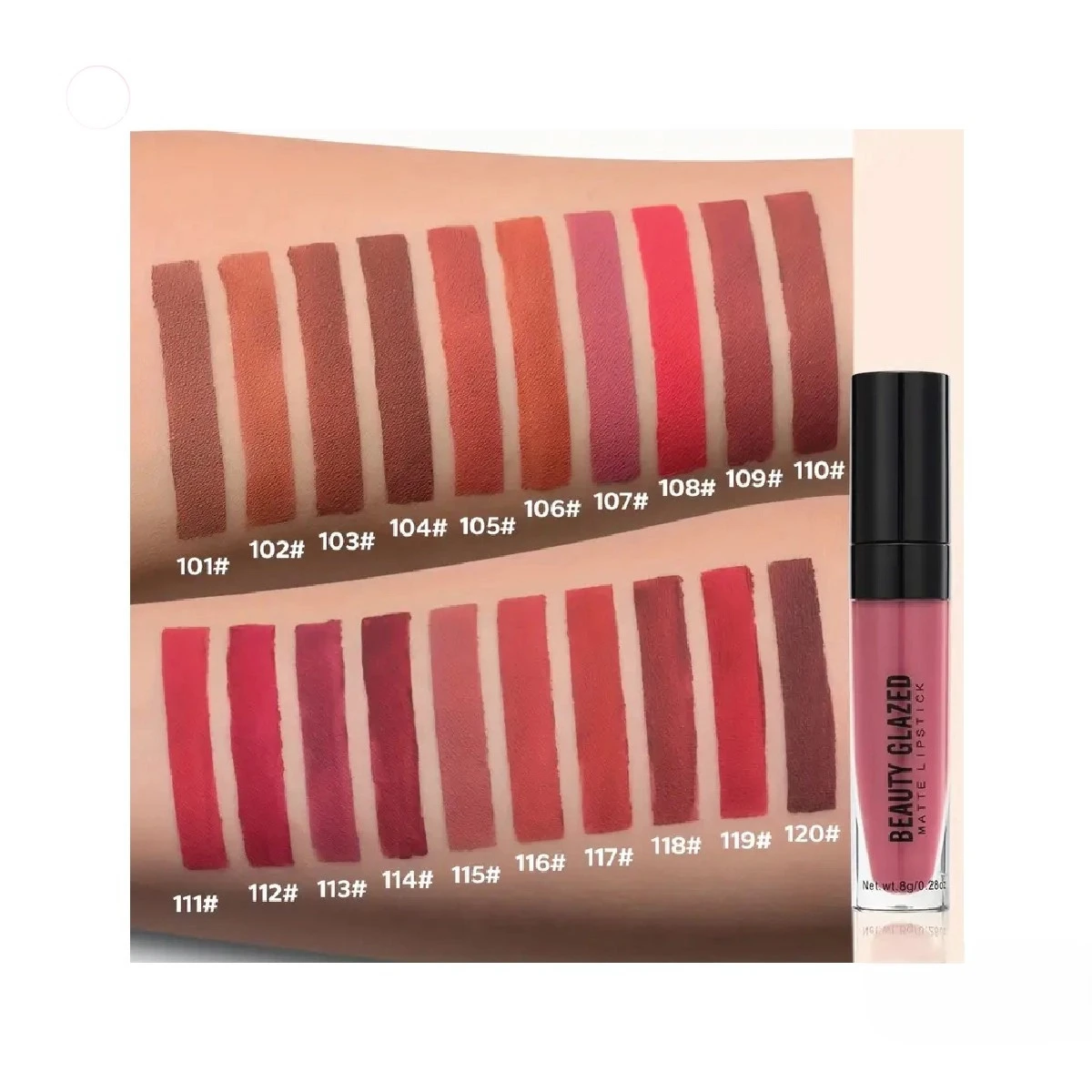 Beauty Glazed Silky Smoothness Matte Lipstick - Image 2