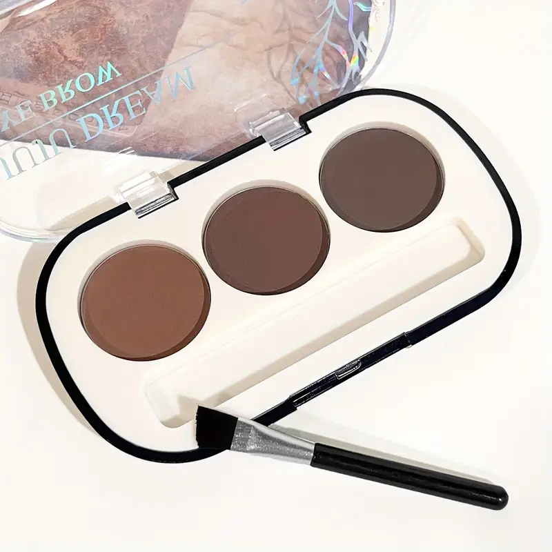 DoDo Girl Eyebrow Powder Kit 3 in 1 for Women Makeup Tool Kit - Image 2