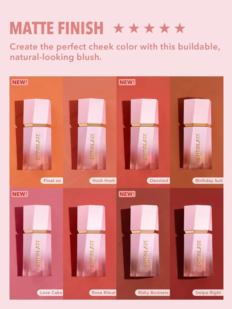 SHEGLAM Color Bloom Liquid Blush - Image 2